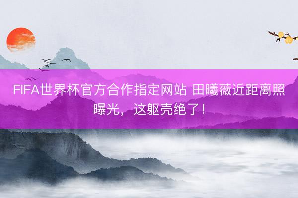 FIFA世界杯官方合作指定网站 田曦薇近距离照曝光，这躯壳绝了！